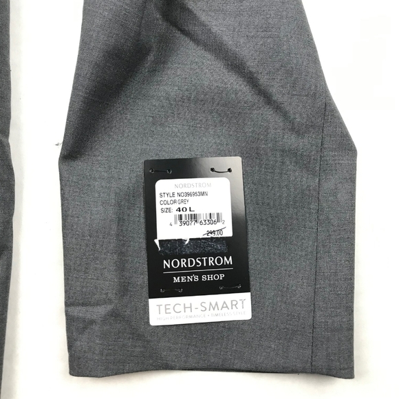 Nordstrom Men's Shop Gray Suit Jacket - Picture 4 of 8